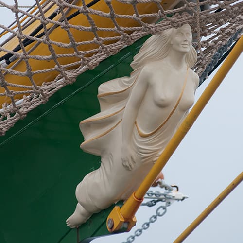 Figure de proue de l'Alexander Von Humboldt II