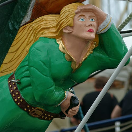 Figure de proue représentant Grace O'Malley