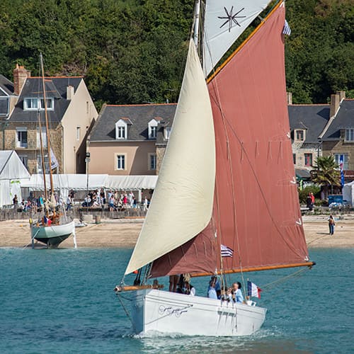 L'Ausquémé au port de la Houle à Cancale