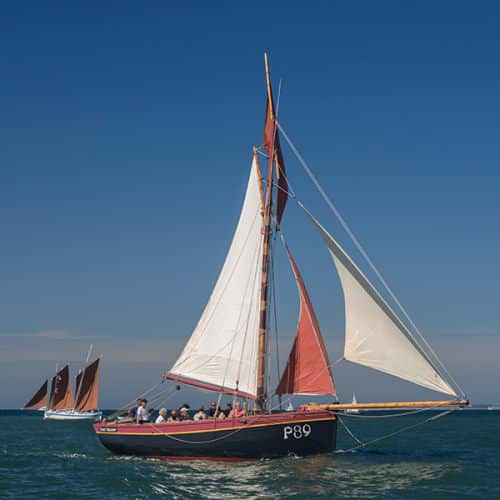 Voilier traditionnel breton