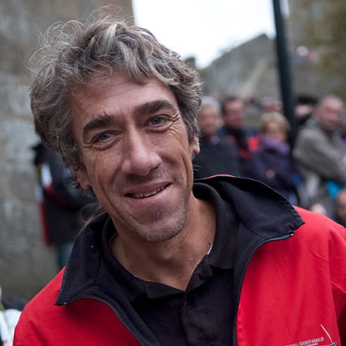Le skipper Gilles Lamiré