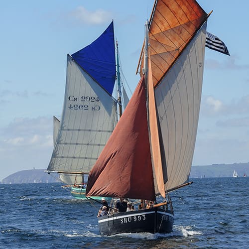 Le Grand Norven et la Nébuleuse sous voiles