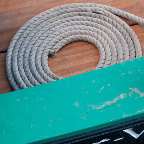 Cordage enroulé