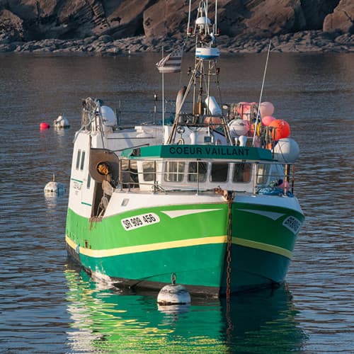 Bateau de pêche 'Coeur Vaillant'