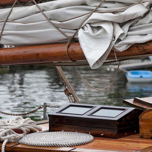 A bord du Lola of Skagen