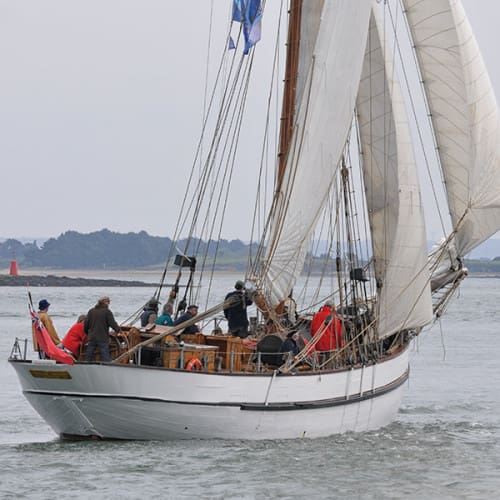 Lola of Skagen, beau voilier traditionnel