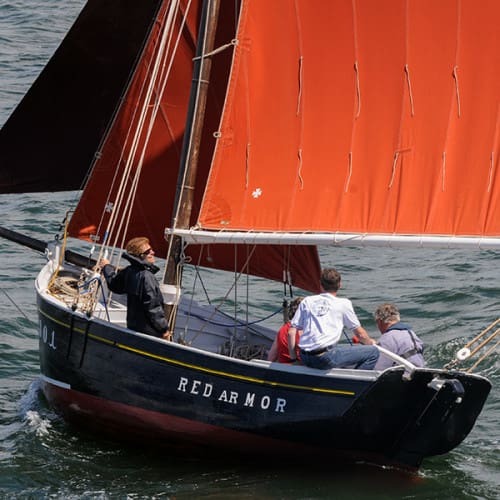 Le Red Ar Mor sous voiles