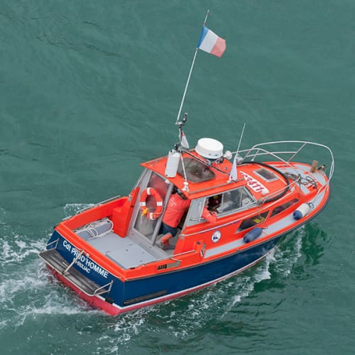 Le 'Commandant Prudhomme' sur la Rance