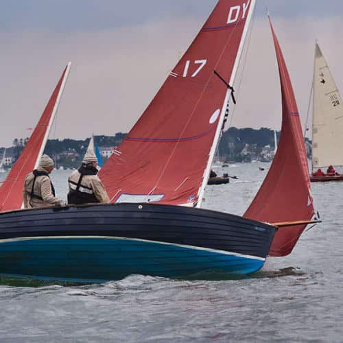 Voiliers dans le golfe du Morbihan