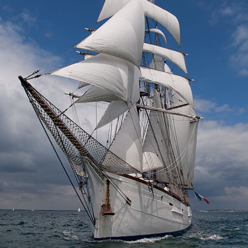Le Marité en baie de Quiberon