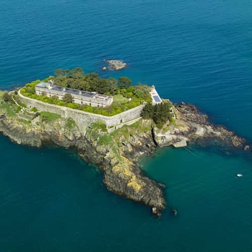 Fort et île des Rimains