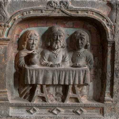 Bas-relief en granit