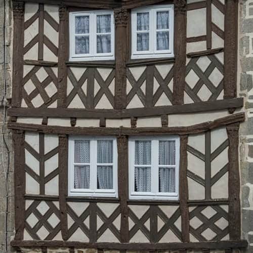 Maison à pans de bois