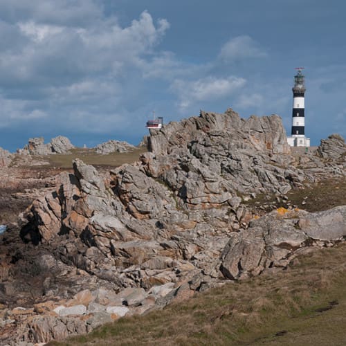Rochers près du phare du Créac'h