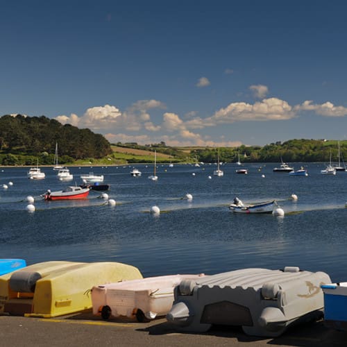 Vue sur l'aber Benoît