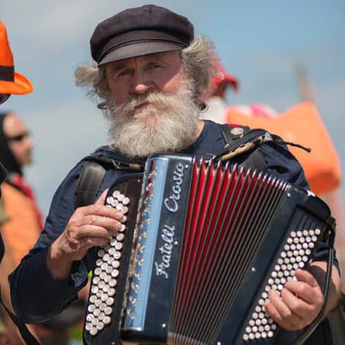 Joueur d'accordéon
