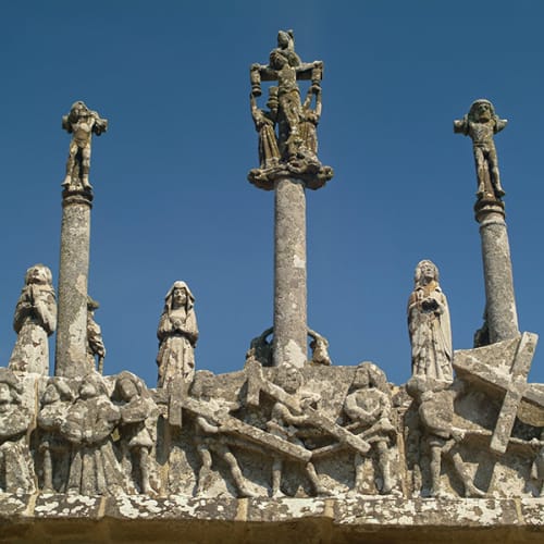 Scène du calvaire de Tronoën