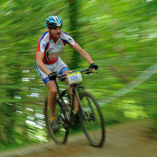 Cycliste de la Chouette Guilérienne