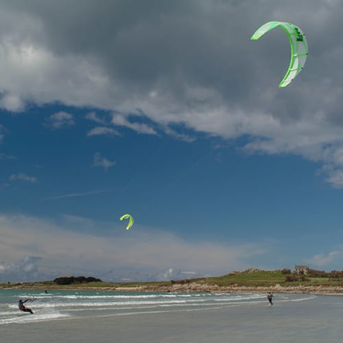 Kite-surf à Santec
